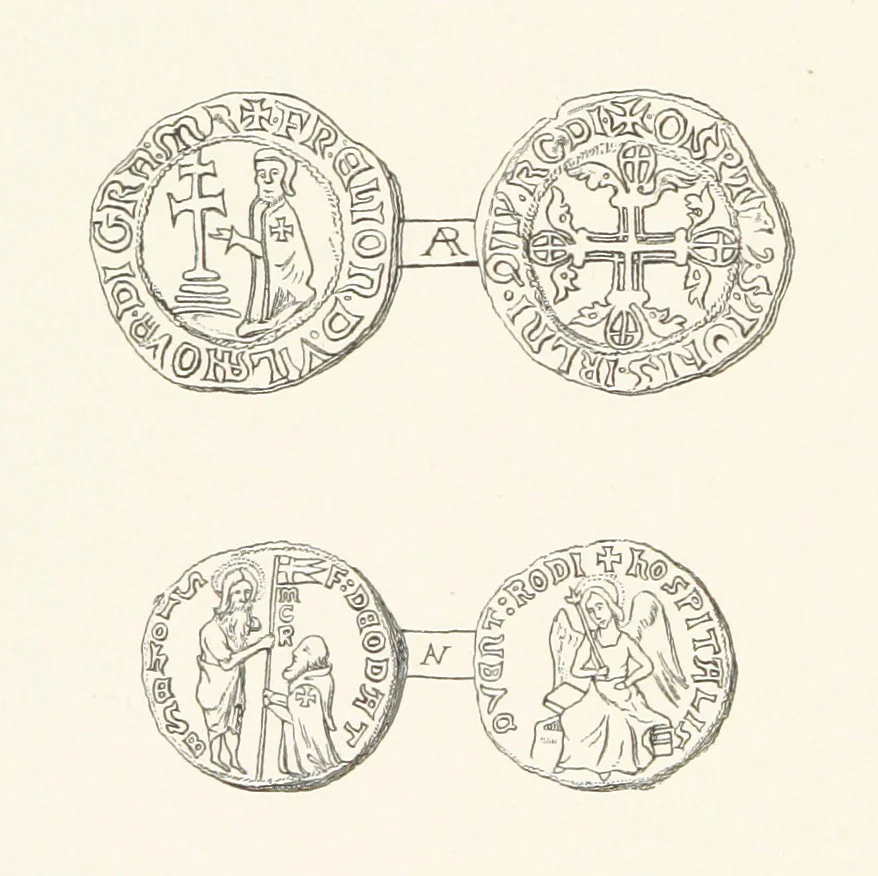An illustration from Die Insel Rhodus, aus eigener Anschauung und nach den vorhandenen Quellen historisch, geographisch, archäologisch, malerisch beschrieben und durch Originalradirungen und Holzschnitte nach eigenen Naturstudien und Zeichnungen illustrirt. F.P, 1862, leaf 336