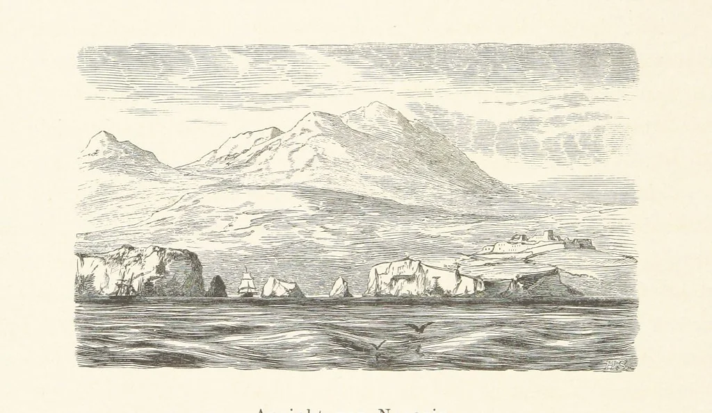 An illustration from Die Insel Rhodus, aus eigener Anschauung und nach den vorhandenen Quellen historisch, geographisch, archäologisch, malerisch beschrieben und durch Originalradirungen und Holzschnitte nach eigenen Naturstudien und Zeichnungen illustrirt. F.P, 1862, leaf 376