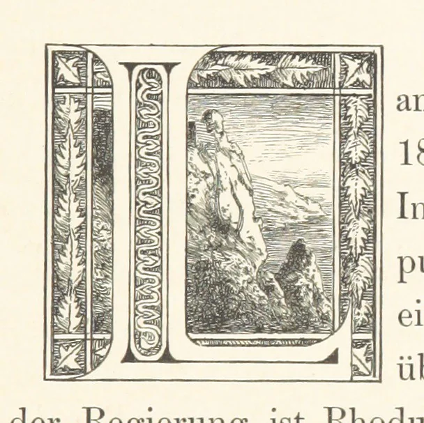 An illustration from Die Insel Rhodus, aus eigener Anschauung und nach den vorhandenen Quellen historisch, geographisch, archäologisch, malerisch beschrieben und durch Originalradirungen und Holzschnitte nach eigenen Naturstudien und Zeichnungen illustrirt. F.P, 1862, leaf 393