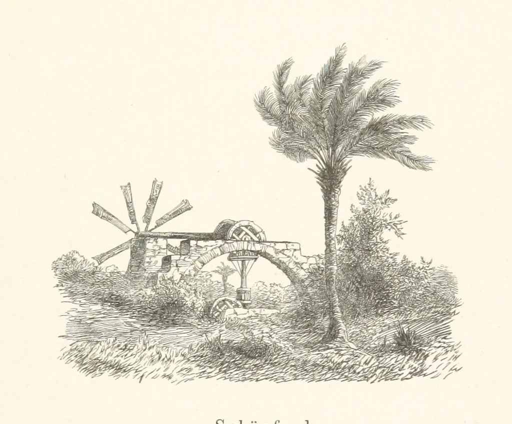 An illustration from Die Insel Rhodus, aus eigener Anschauung und nach den vorhandenen Quellen historisch, geographisch, archäologisch, malerisch beschrieben und durch Originalradirungen und Holzschnitte nach eigenen Naturstudien und Zeichnungen illustrirt. F.P, 1862, leaf 399