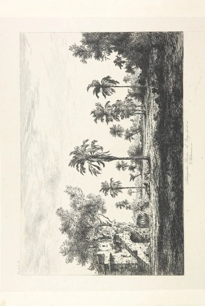 An illustration from Die Insel Rhodus, aus eigener Anschauung und nach den vorhandenen Quellen historisch, geographisch, archäologisch, malerisch beschrieben und durch Originalradirungen und Holzschnitte nach eigenen Naturstudien und Zeichnungen illustrirt. F.P, 1862, leaf 454
