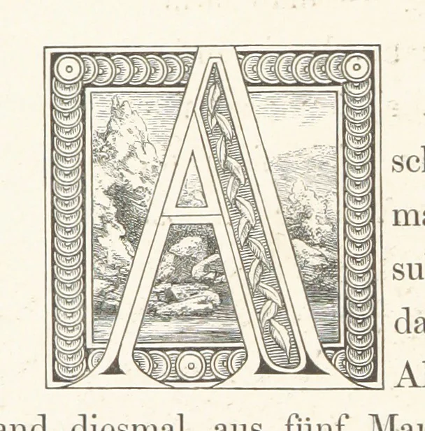 An illustration from Die Insel Rhodus, aus eigener Anschauung und nach den vorhandenen Quellen historisch, geographisch, archäologisch, malerisch beschrieben und durch Originalradirungen und Holzschnitte nach eigenen Naturstudien und Zeichnungen illustrirt. F.P, 1862, leaf 582