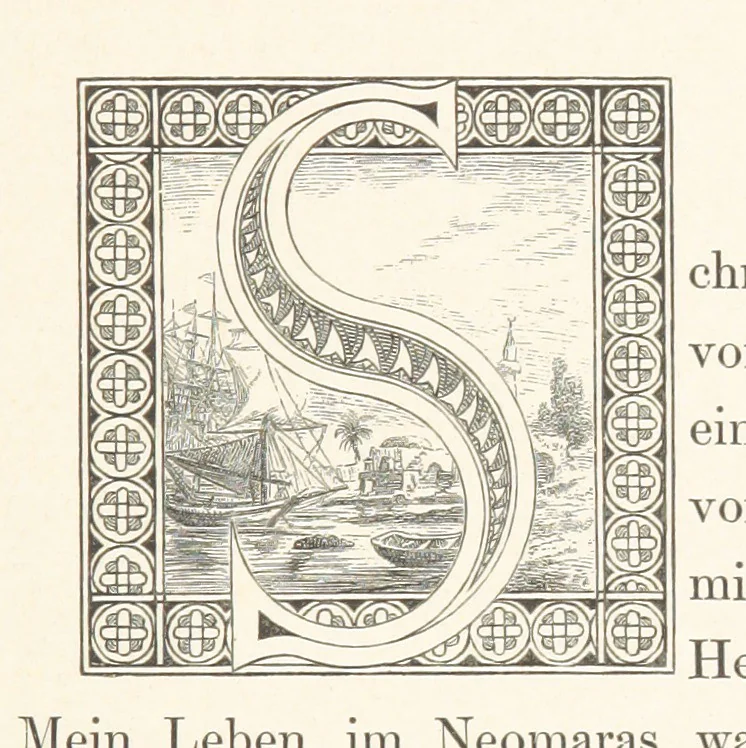 An illustration from Die Insel Rhodus, aus eigener Anschauung und nach den vorhandenen Quellen historisch, geographisch, archäologisch, malerisch beschrieben und durch Originalradirungen und Holzschnitte nach eigenen Naturstudien und Zeichnungen illustrirt. F.P, 1862, leaf 607