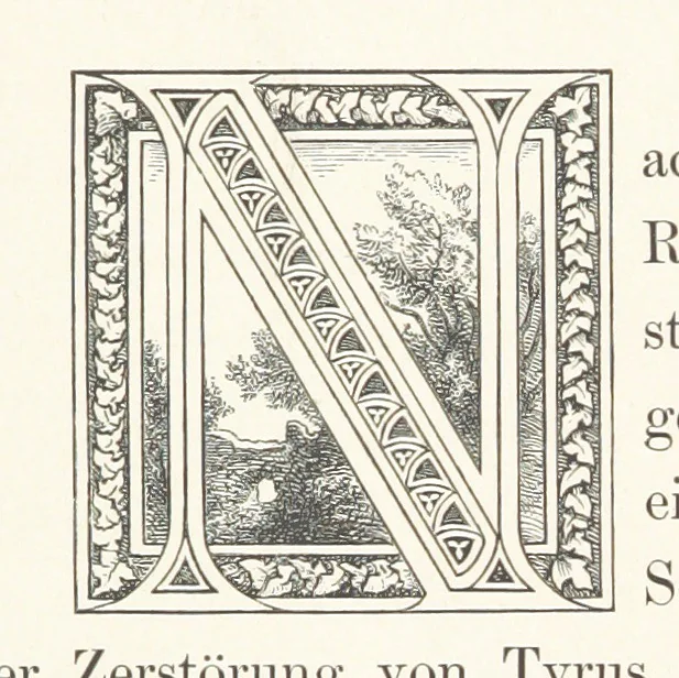 An illustration from Die Insel Rhodus, aus eigener Anschauung und nach den vorhandenen Quellen historisch, geographisch, archäologisch, malerisch beschrieben und durch Originalradirungen und Holzschnitte nach eigenen Naturstudien und Zeichnungen illustrirt. F.P, 1862, leaf 66