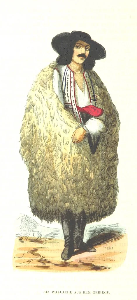 An illustration from Die Völker des Erdballs nach ihrer Abstammung und Verwandtschaft, und ihren Eigenthümlichkeiten in Regierungsform, Religion, Sitte und Tracht ... Mit ... colorirten Abbildungen, 1845, leaf 1056
