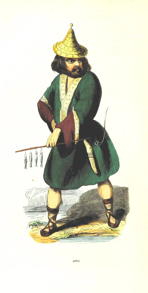 An illustration from Die Völker des Erdballs nach ihrer Abstammung und Verwandtschaft, und ihren Eigenthümlichkeiten in Regierungsform, Religion, Sitte und Tracht ... Mit ... colorirten Abbildungen, 1845, leaf 256