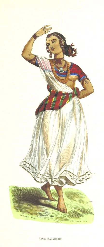 An illustration from Die Völker des Erdballs nach ihrer Abstammung und Verwandtschaft, und ihren Eigenthümlichkeiten in Regierungsform, Religion, Sitte und Tracht ... Mit ... colorirten Abbildungen, 1845, leaf 967