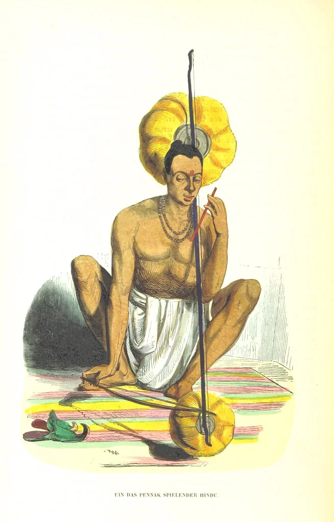 An illustration from Die Völker des Erdballs nach ihrer Abstammung und Verwandtschaft, und ihren Eigenthümlichkeiten in Regierungsform, Religion, Sitte und Tracht ... Mit ... colorirten Abbildungen, 1845, leaf 976