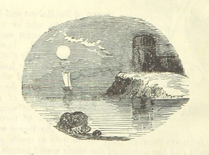 An illustration from The Blind Beggar of Bethnal-Green and Pretty Bessy. [A novel, 1848, leaf 196