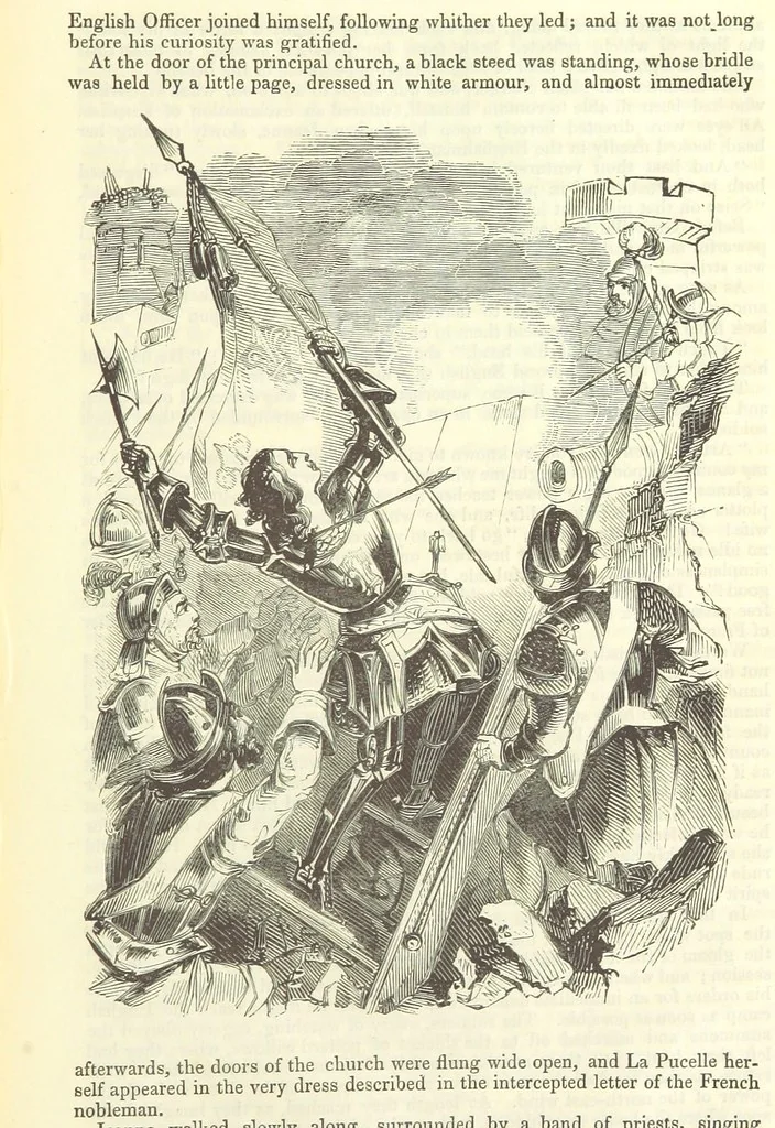 An illustration from The Blind Beggar of Bethnal-Green and Pretty Bessy. [A novel, 1848, leaf 91