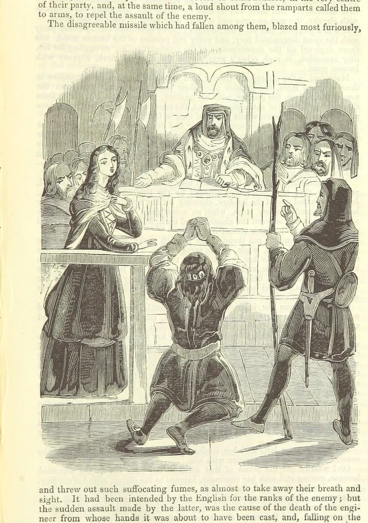 An illustration from The Blind Beggar of Bethnal-Green and Pretty Bessy. [A novel, 1848, leaf 99