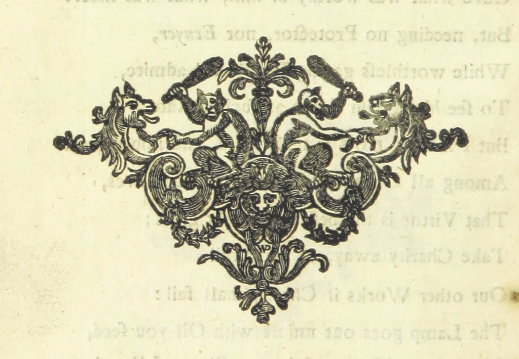 An illustration from Several Letters and Miscellany Poems ... The second edition, with an addition of many others. [With “An Appendix of Several Letters; or, Miscellany Poems.”, 1742, leaf 418