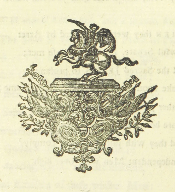 An illustration from Several Letters and Miscellany Poems ... The second edition, with an addition of many others. [With “An Appendix of Several Letters; or, Miscellany Poems.”, 1742, leaf 446