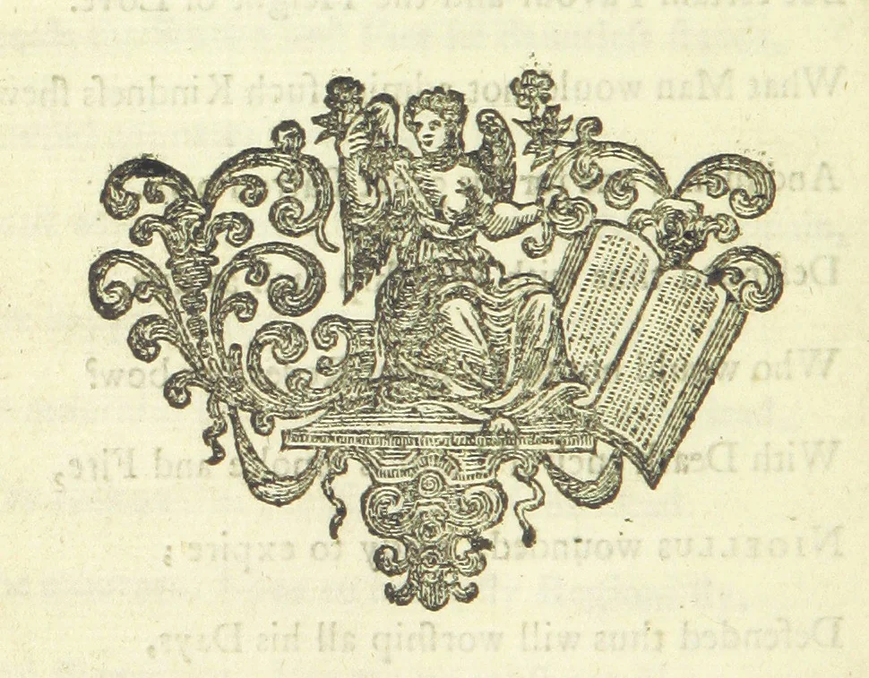 An illustration from Several Letters and Miscellany Poems ... The second edition, with an addition of many others. [With “An Appendix of Several Letters; or, Miscellany Poems.”, 1742, leaf 54