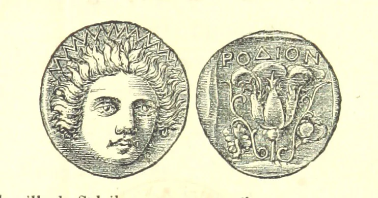 An illustration from L'Île de Rhodes, etc. [With a map, 1881, leaf 9