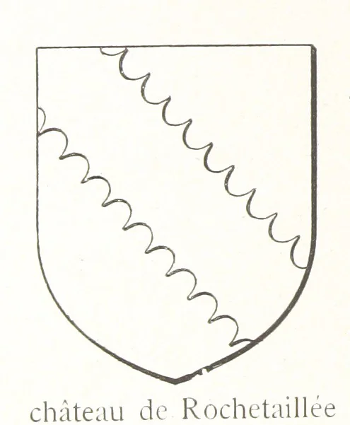 An illustration from Beaujolais-Forez-Dombes. Thizy et les environs. Armorial et notes généalogiques. Ouvrage orné de 380 gravures et rédigé d'après les notes éparses laissées par Étienne Mulsant, etc, 1899, leaf 26
