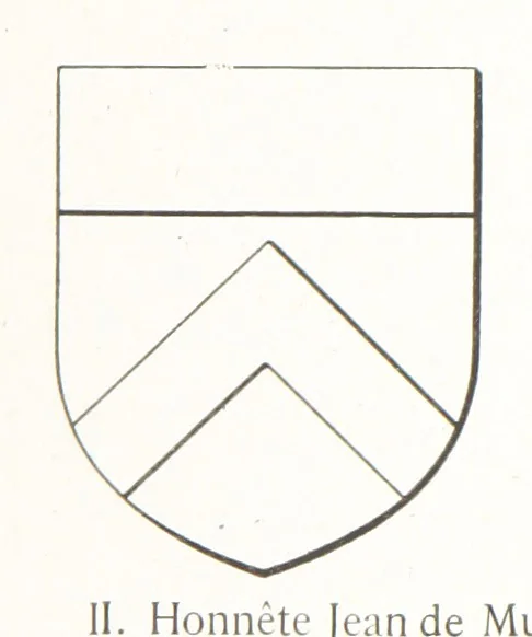 An illustration from Beaujolais-Forez-Dombes. Thizy et les environs. Armorial et notes généalogiques. Ouvrage orné de 380 gravures et rédigé d'après les notes éparses laissées par Étienne Mulsant, etc, 1899, leaf 30