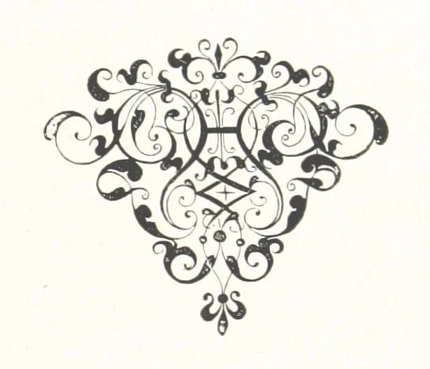 An illustration from Beaujolais-Forez-Dombes. Thizy et les environs. Armorial et notes généalogiques. Ouvrage orné de 380 gravures et rédigé d'après les notes éparses laissées par Étienne Mulsant, etc, 1899, leaf 45