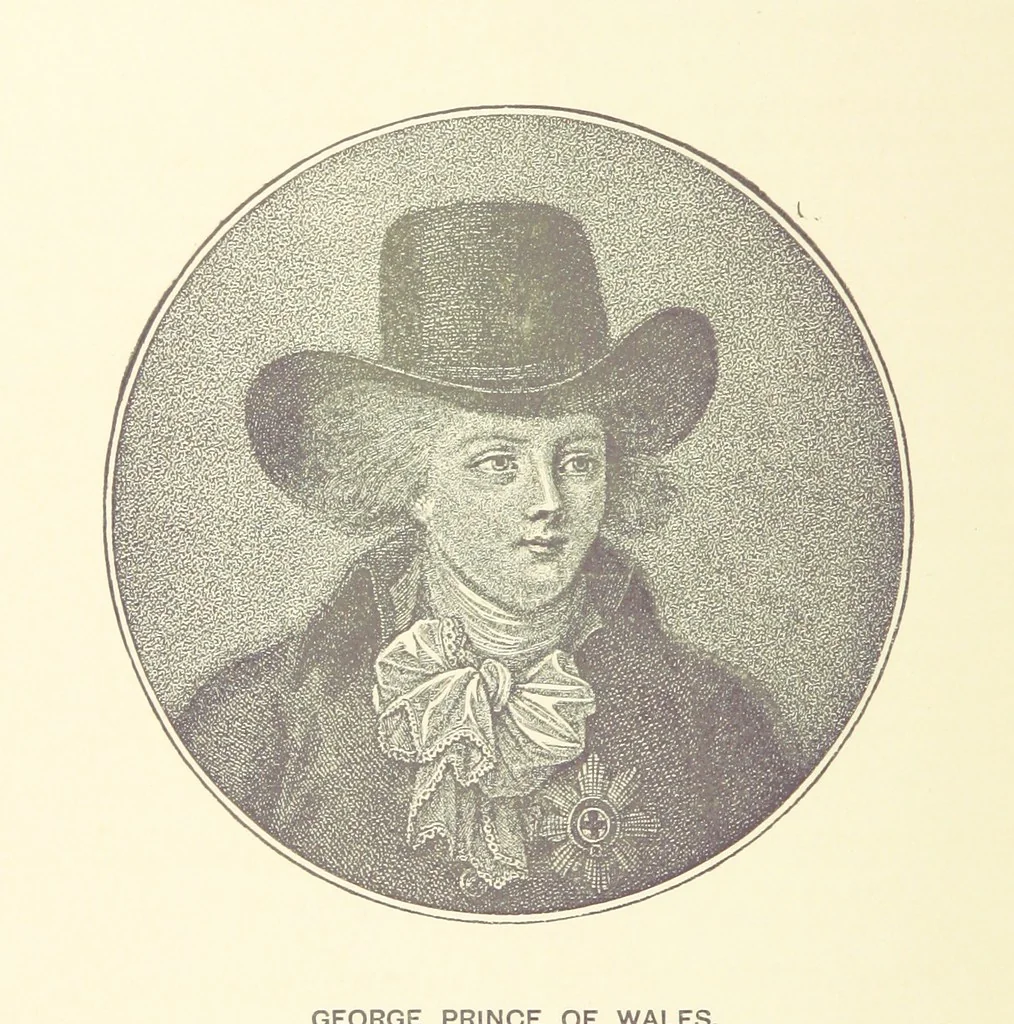 An illustration from “A Peep into the Past”: Brighton in the Olden Time, with glances at the present, etc. [With plates, including portraits, 1880, leaf 172