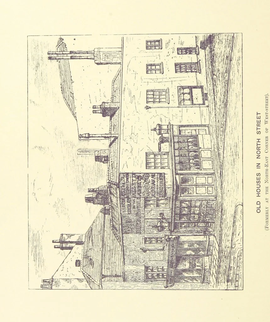 An illustration from “A Peep into the Past”: Brighton in the Olden Time, with glances at the present, etc. [With plates, including portraits, 1880, leaf 384