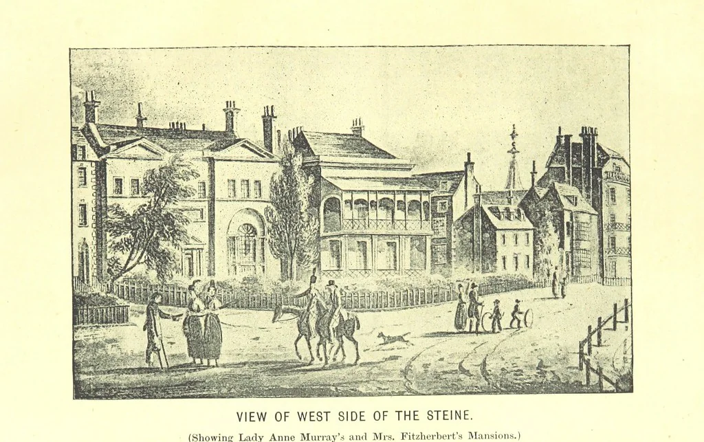 An illustration from “A Peep into the Past”: Brighton in the Olden Time, with glances at the present, etc. [With plates, including portraits, 1892, leaf 231