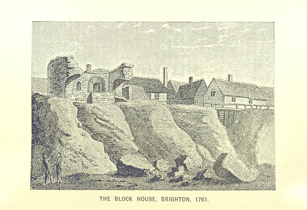 An illustration from “A Peep into the Past”: Brighton in the Olden Time, with glances at the present, etc. [With plates, including portraits, 1892, leaf 248