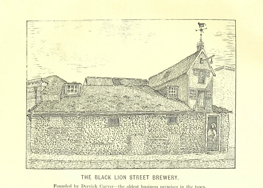An illustration from “A Peep into the Past”: Brighton in the Olden Time, with glances at the present, etc. [With plates, including portraits, 1892, leaf 269