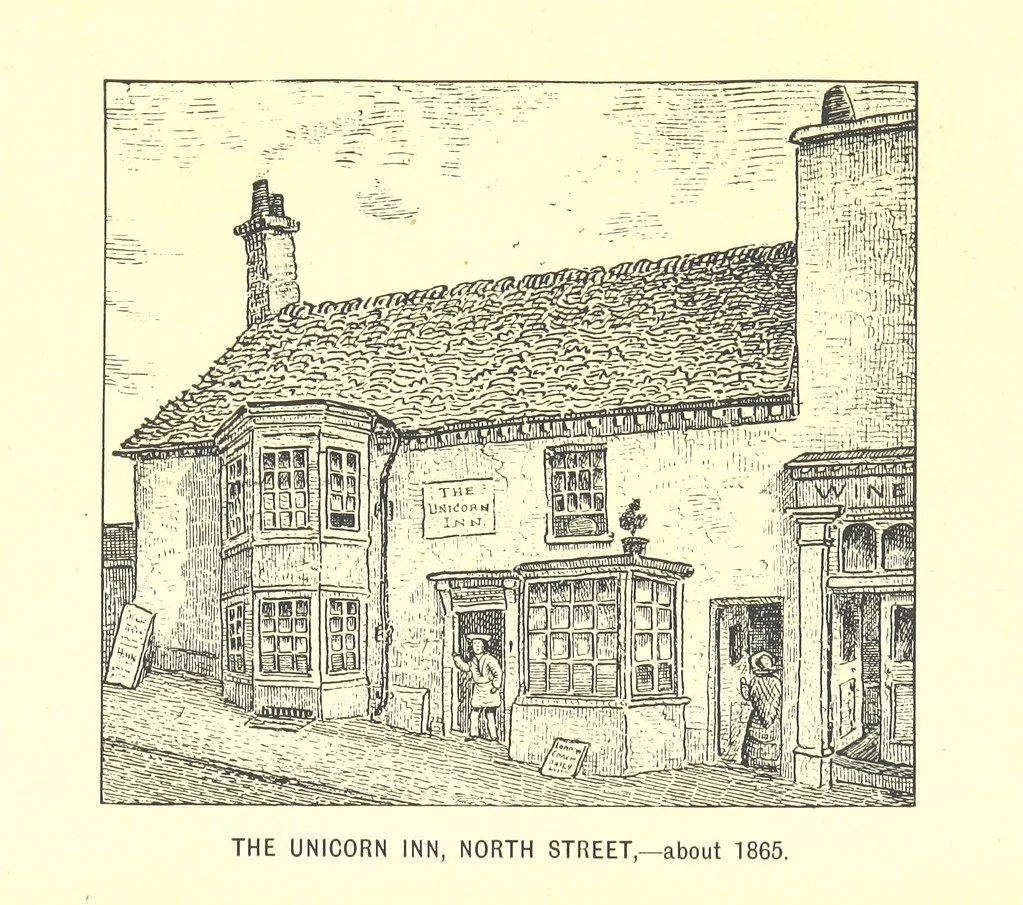 An illustration from “A Peep into the Past”: Brighton in the Olden Time, with glances at the present, etc. [With plates, including portraits, 1892, leaf 299