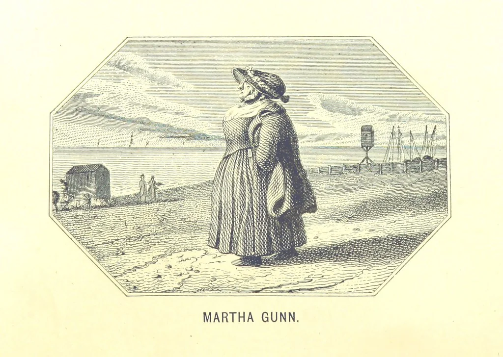 An illustration from “A Peep into the Past”: Brighton in the Olden Time, with glances at the present, etc. [With plates, including portraits, 1892, leaf 338