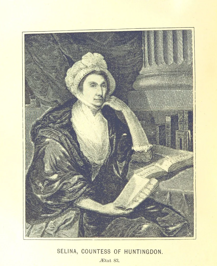 An illustration from “A Peep into the Past”: Brighton in the Olden Time, with glances at the present, etc. [With plates, including portraits, 1892, leaf 464