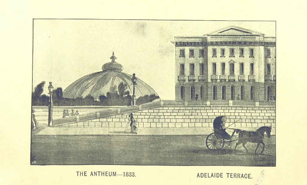 An illustration from “A Peep into the Past”: Brighton in the Olden Time, with glances at the present, etc. [With plates, including portraits, 1892, leaf 528