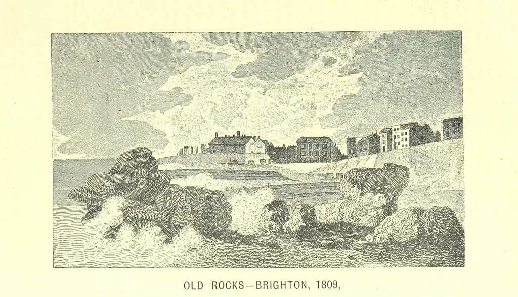 An illustration from “A Peep into the Past”: Brighton in the Olden Time, with glances at the present, etc. [With plates, including portraits, 1892, leaf 57