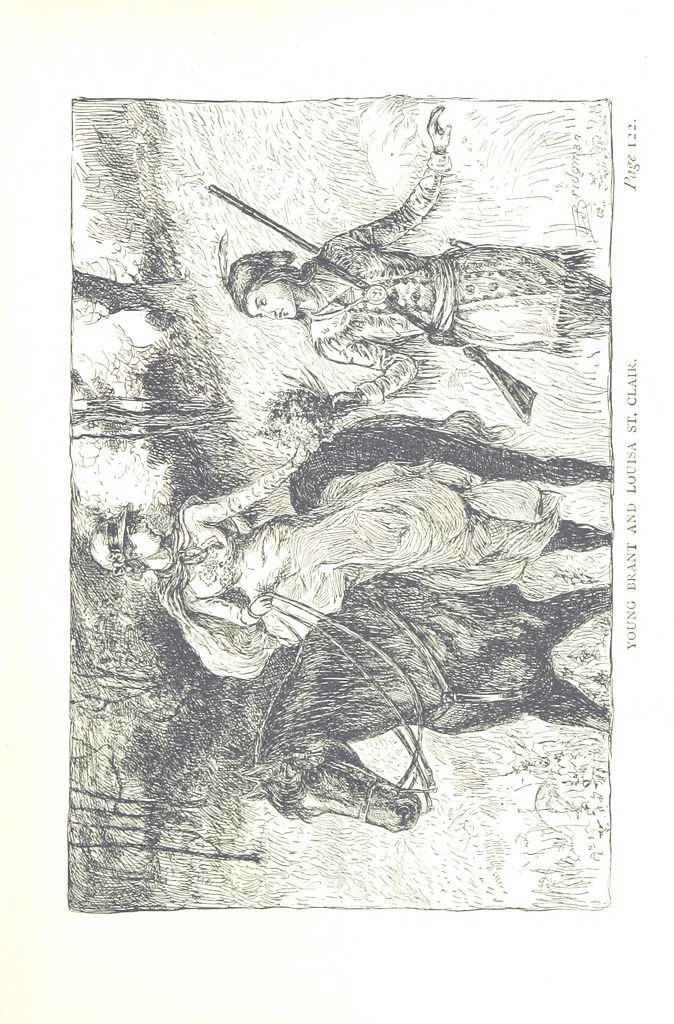 An illustration from The Story of Ohio ... Illustrations by L. J. Bridgman, 1888, leaf 123