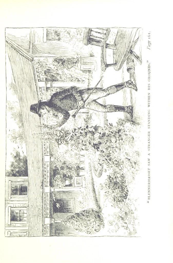An illustration from The Story of Ohio ... Illustrations by L. J. Bridgman, 1888, leaf 171