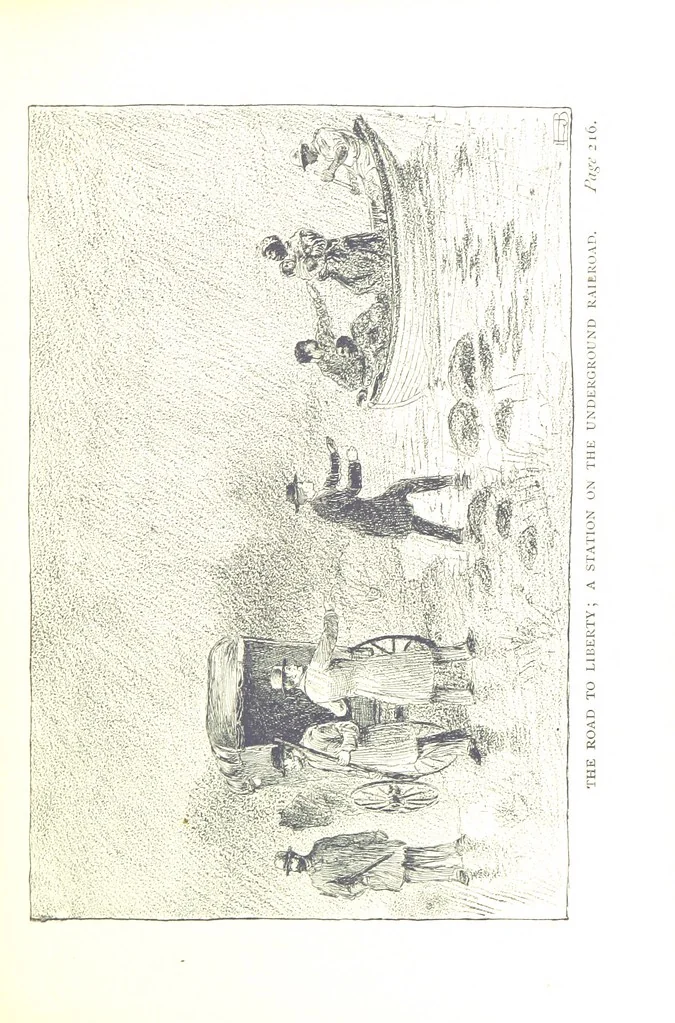 An illustration from The Story of Ohio ... Illustrations by L. J. Bridgman, 1888, leaf 225