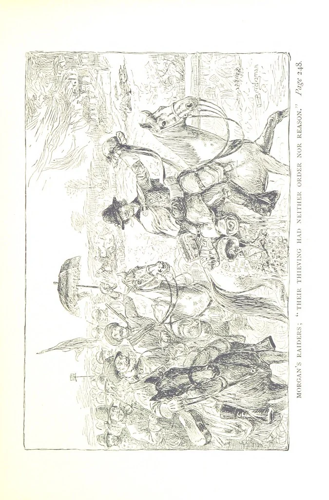 An illustration from The Story of Ohio ... Illustrations by L. J. Bridgman, 1888, leaf 251