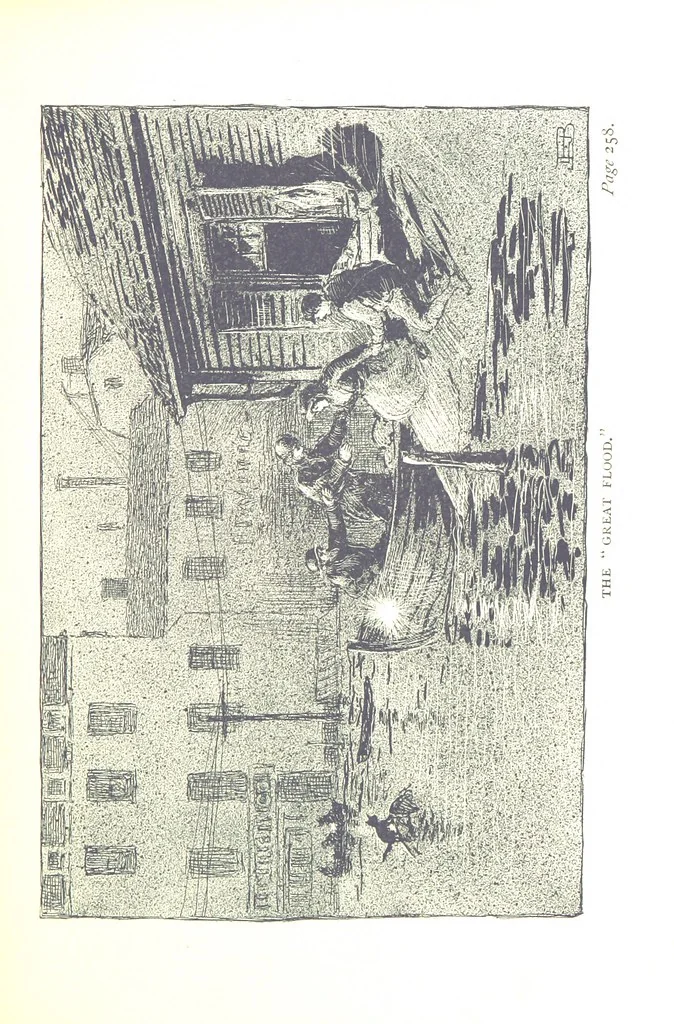 An illustration from The Story of Ohio ... Illustrations by L. J. Bridgman, 1888, leaf 265