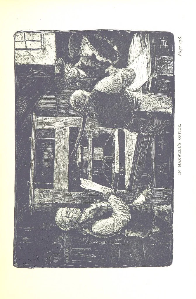An illustration from The Story of Ohio ... Illustrations by L. J. Bridgman, 1888, leaf 287