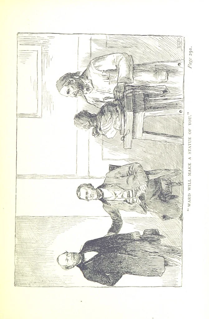 An illustration from The Story of Ohio ... Illustrations by L. J. Bridgman, 1888, leaf 299