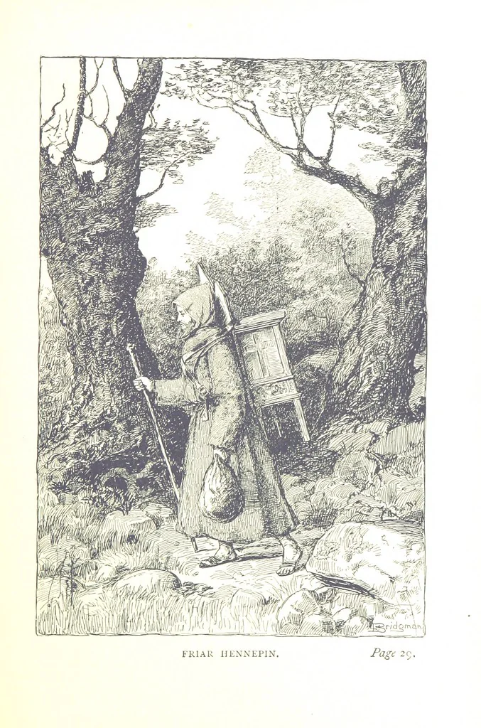 An illustration from The Story of Ohio ... Illustrations by L. J. Bridgman, 1888, leaf 33