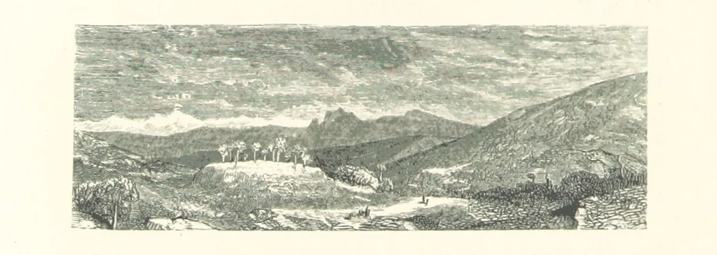 An illustration from The Pyrenees: a description of summer life at French watering places ... With ... illustrations by Gustave Doré, and a new map of the Central Pyrenees, 1881, leaf 130