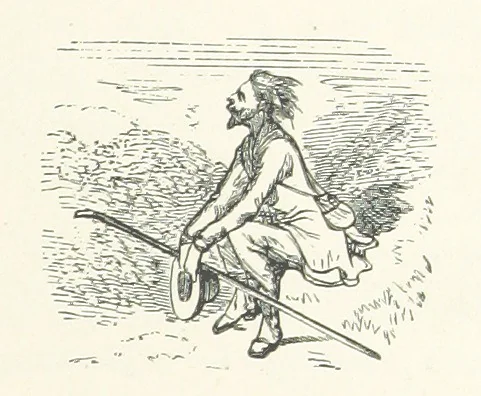 An illustration from The Pyrenees: a description of summer life at French watering places ... With ... illustrations by Gustave Doré, and a new map of the Central Pyrenees, 1881, leaf 161