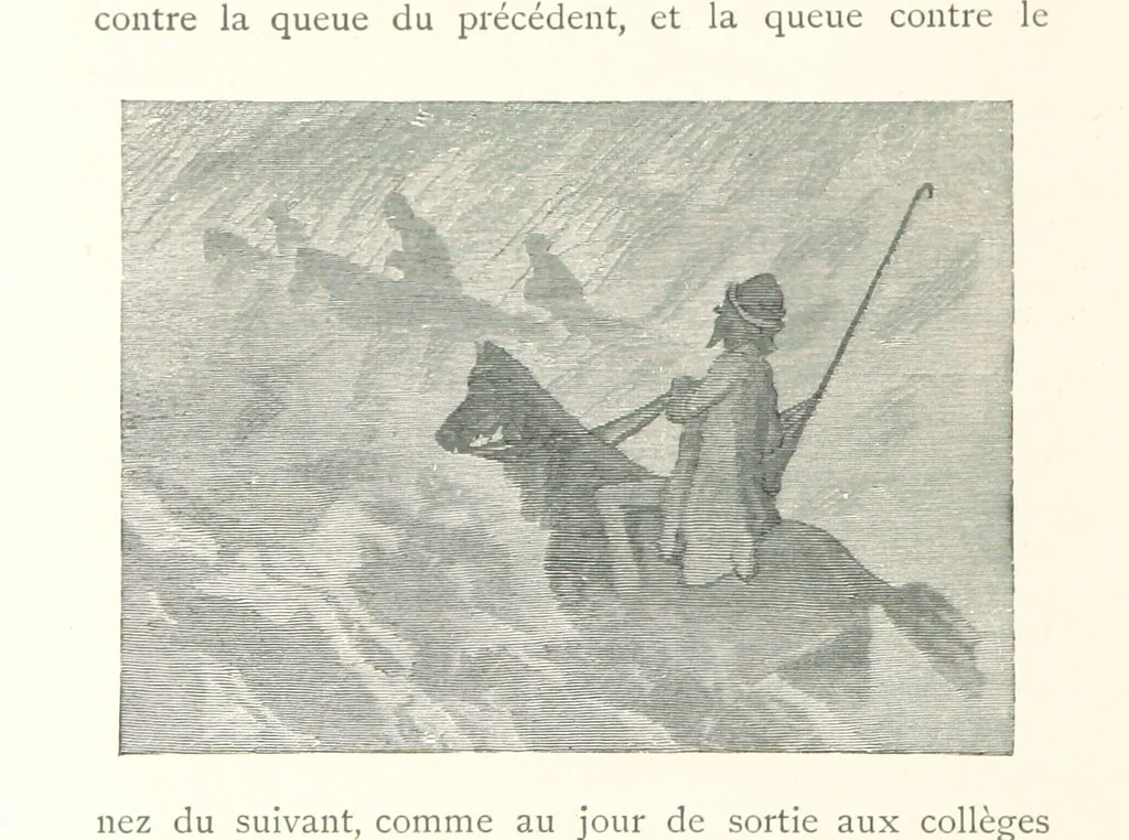 An illustration from The Pyrenees: a description of summer life at French watering places ... With ... illustrations by Gustave Doré, and a new map of the Central Pyrenees, 1881, leaf 172