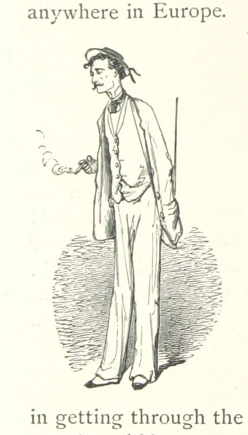 An illustration from The Pyrenees: a description of summer life at French watering places ... With ... illustrations by Gustave Doré, and a new map of the Central Pyrenees, 1881, leaf 194