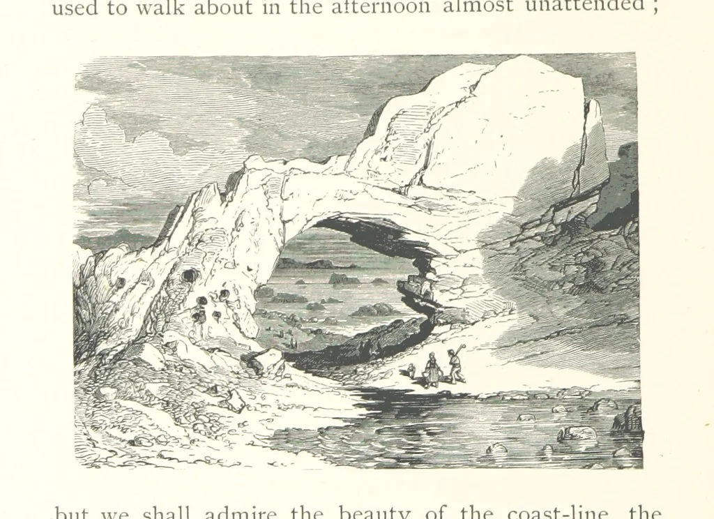 An illustration from The Pyrenees: a description of summer life at French watering places ... With ... illustrations by Gustave Doré, and a new map of the Central Pyrenees, 1881, leaf 246
