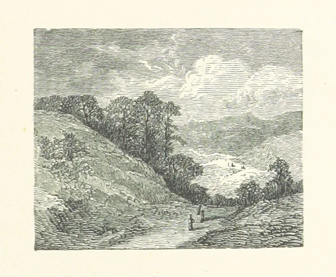 An illustration from The Pyrenees: a description of summer life at French watering places ... With ... illustrations by Gustave Doré, and a new map of the Central Pyrenees, 1881, leaf 263