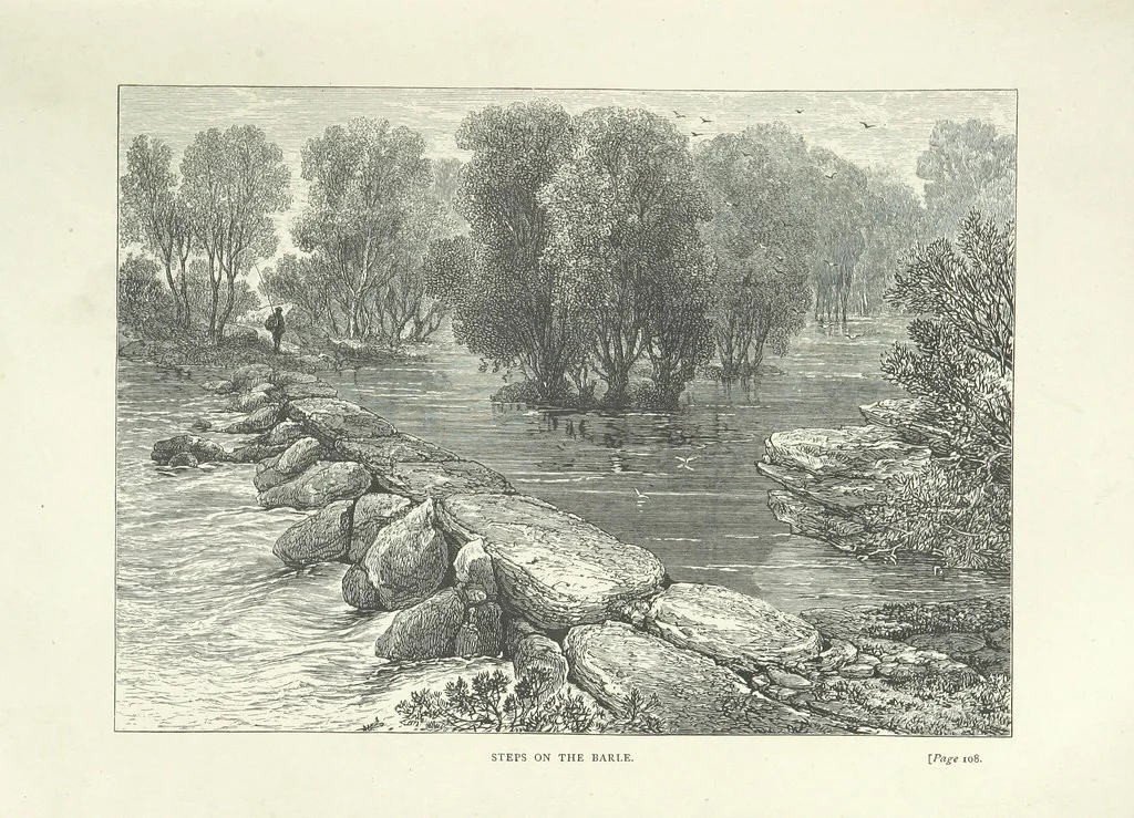 An illustration from Lorna Doone: a romance of Exmoor, 1883, leaf 139