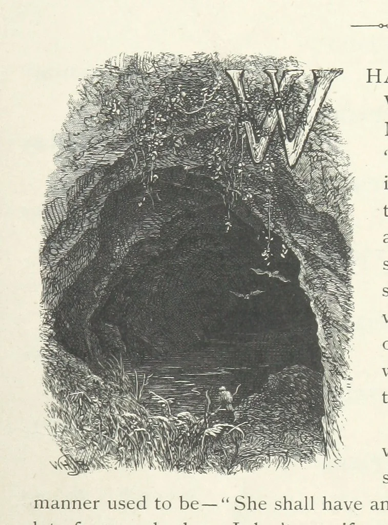An illustration from Lorna Doone: a romance of Exmoor, 1883, leaf 15