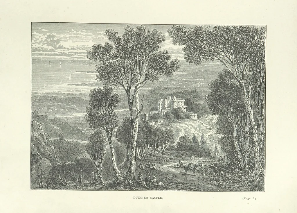 An illustration from Lorna Doone: a romance of Exmoor, 1883, leaf 199