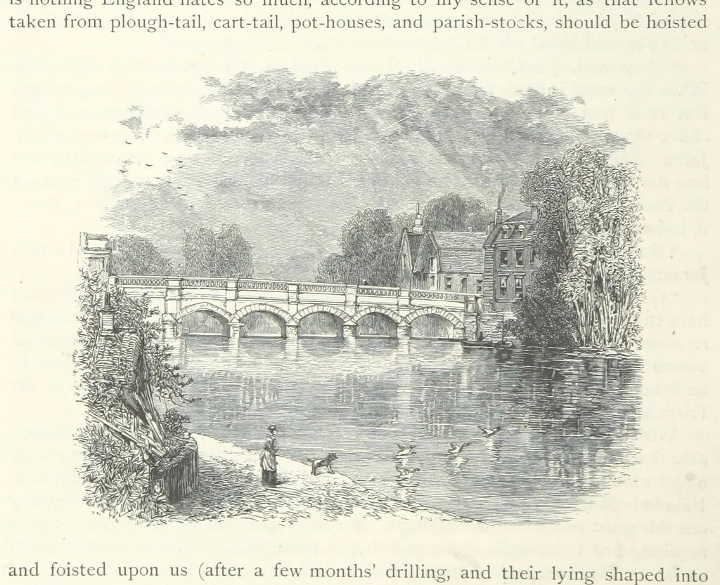 An illustration from Lorna Doone: a romance of Exmoor, 1883, leaf 290